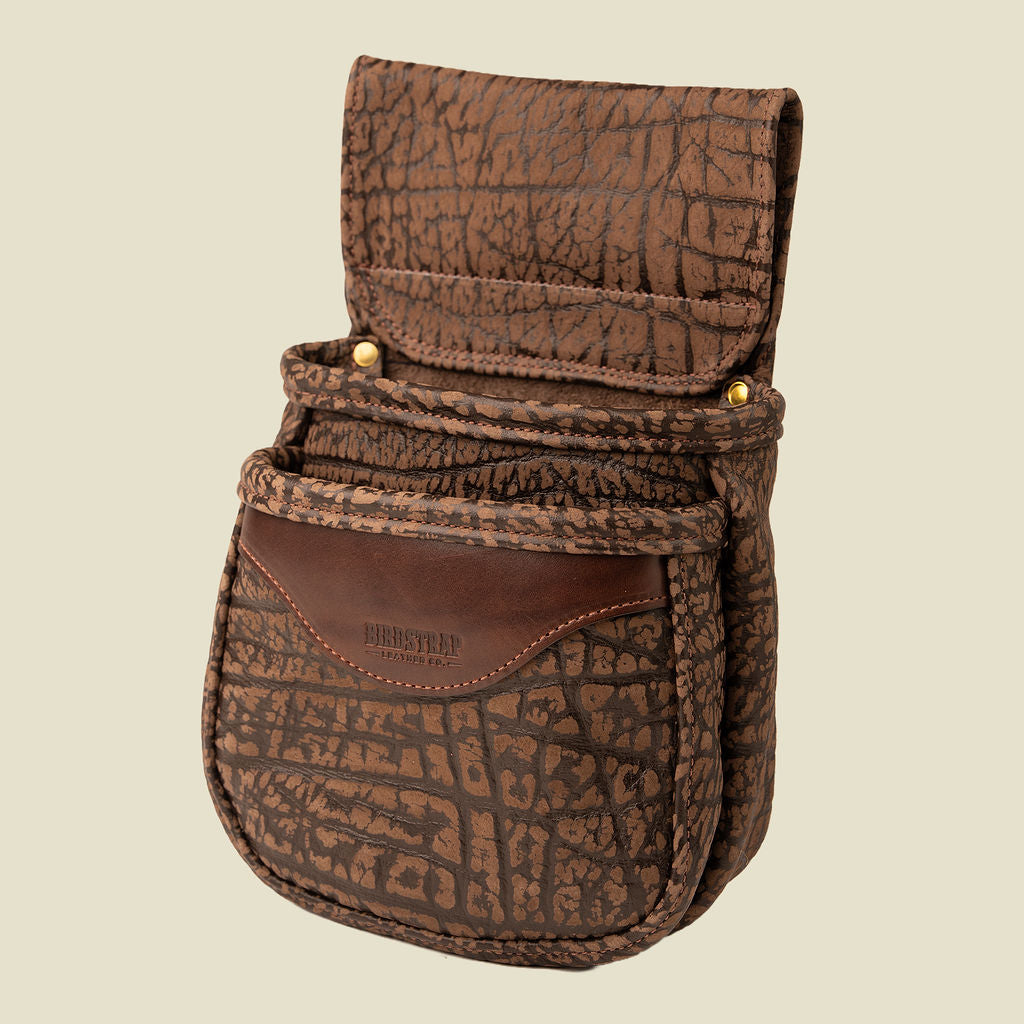Cape Buffalo Shell Bag – Birdstrap Leather Co., LLC