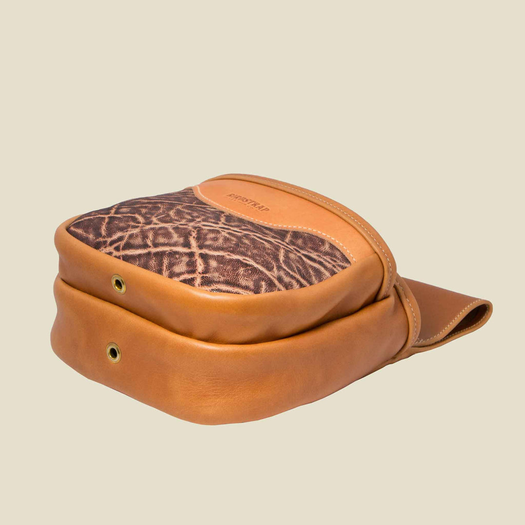 Elephant Shell Bag - Double – Birdstrap Leather Co., LLC